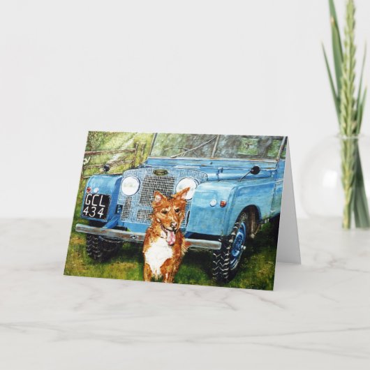 "boerenvrienden": blanco kaart (Voorkant)