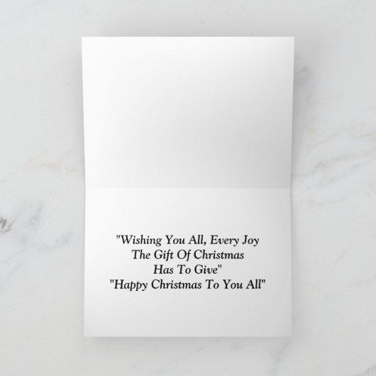 Boerenvrienden Kerst Kaart (Binnen)