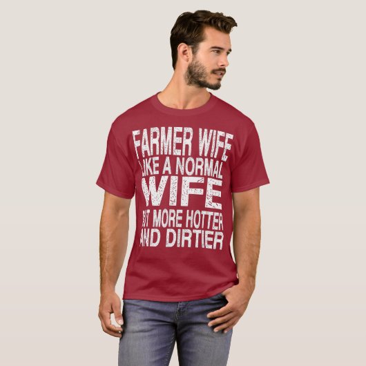boerenvrouw - Shirt voor vrouwen -  boer (Voorkant volledig)