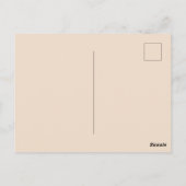 Boerenwit Witte Boomtakken Briefkaart (Achterkant)