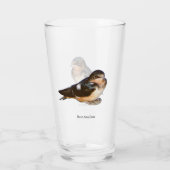 Boerenzwaluw drinkt glas (Achterkant)