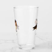 Boerenzwaluw drinkt glas (Links)