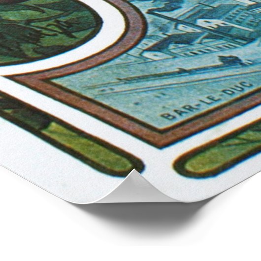 Boeres de la Meuse Art Nouveau Poster (Hoek)