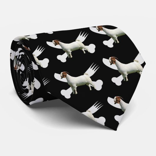 BOERGOAT PIRATE FLAG - KNIFE EN FORMULE STROPDAS (Opgerold)