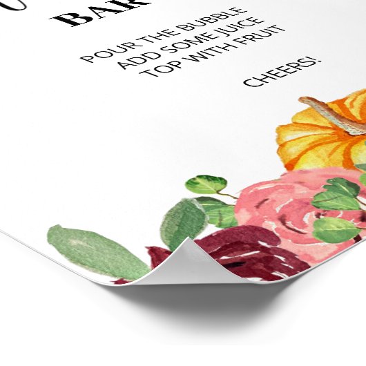 Boergompompoen Mon-osa bar Poster (Hoek)