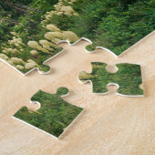 Boergras boven het meer van Grinnell Legpuzzel (Zijkant)