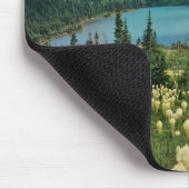 Boergras boven het meer van Grinnell Muismat (Hoek)