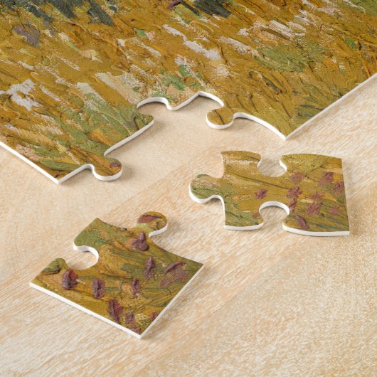 Boerij in Provence | Vincent Van Gogh Legpuzzel (Zijkant)