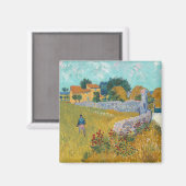 Boerij in Provence | Vincent Van Gogh Magneet (Voorkant / Achterkant)