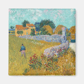 Boerij in Provence | Vincent Van Gogh Magneet (Voorkant)