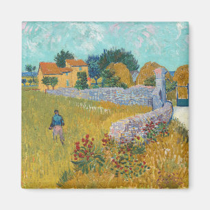 Boerij in Provence   Vincent Van Gogh Magneet