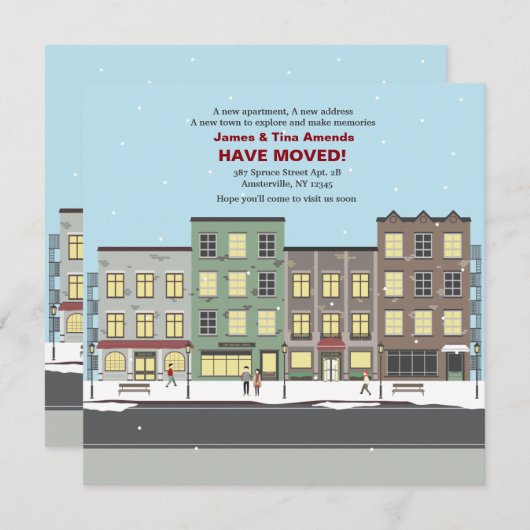 Boerijen in de stadsverplaatsing kaart (Voorkant / Achterkant)