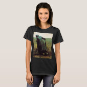 Boerin die graaft door Vincent van Gogh T-shirt (Voorkant volledig)