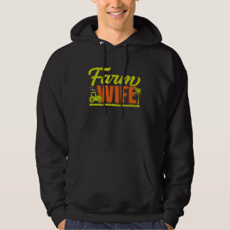 Boerin Vrouw Boerenleven Boeren Hoodie