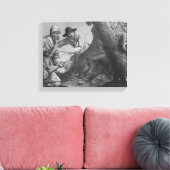 Boerjacht Canvas Afdruk (Insitu (Woonkamer))