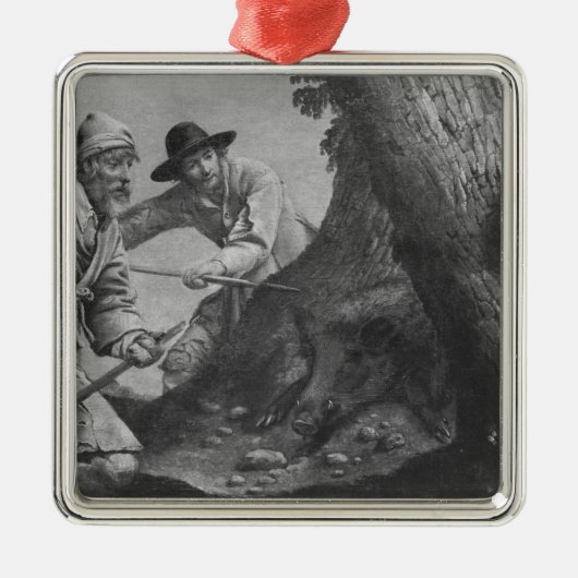 Boerjacht Metalen Ornament (Voorkant)