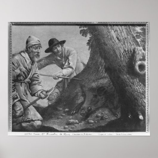 Boerjacht Poster (Voorkant)