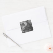 Boerjacht Vierkante Sticker (Envelop)