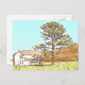 Boerkhuis Briefkaart (Voorkant / Achterkant)