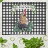 Boerkhuis | Kip | Personeelsvriendelijke hangende Theedoek (Gevouwen)