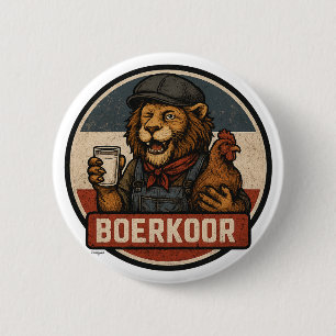 Boerkoor – Trots van het Land Ronde Button 5,7 Cm