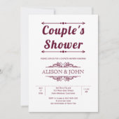 boeroendi-typografie: douche kaart (Voorkant)