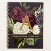  boeroene en witte rozenplant planner (Voorkant)