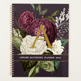  boeroene en witte rozenplant planner