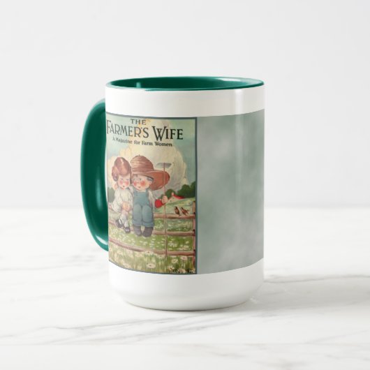  Boer's Vrouw Mok (Voorkant links)