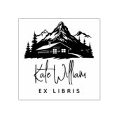 Boerse Bergen & Dennen Ex libris Rubberstempel (Afrduk)