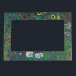 Boertuin met zonnebloem door Klimt,  bloemen Magnetisch Fotolijstje<br><div class="desc">Farmergarden met zonnebloem (1905/06) van Gustav Klimt is een Victoriaans Era Symbolisme fijn kunstschilderij. Een natuur scène met allerlei bloemen en zonnebloemen in een tuin op een boerderij. Over de kunstenaar: Gustav Klimt (1862-1918) was een Oostenrijkse symbolistische schilder en een van de meest prominente leden van de beweging "Art Nouveau"...</div>