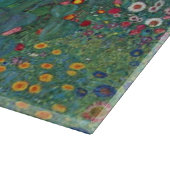 Boertuin met zonnebloem door Klimt,  bloemen Snijplank (Hoek)