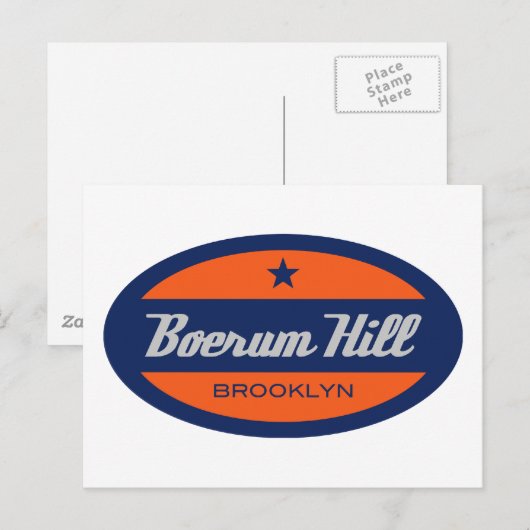 Boerum Hill Briefkaart (Voorkant / Achterkant)