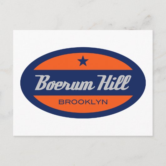 Boerum Hill Briefkaart (Voorkant)