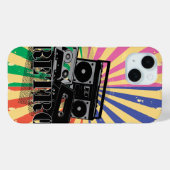boeskset en cassettes met rolstijl Case-Mate iPhone case (Achterkant (horizontaal))