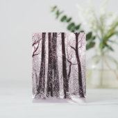 BOEST BOSSEN SNOWY WINTER SCENERY BRIEFKAART (Staand voorkant)