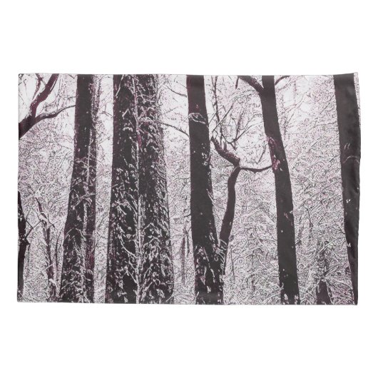 BOEST BOSSEN SNOWY WINTER SCENERY KUSSENSLOOP (Achterkant)