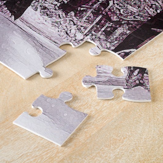 BOEST BOSSEN SNOWY WINTER SCENERY LEGPUZZEL (Zijkant)