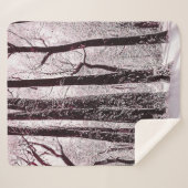 BOEST BOSSEN SNOWY WINTER SCENERY SHERPA DEKEN (Voorkant (horizontaal))