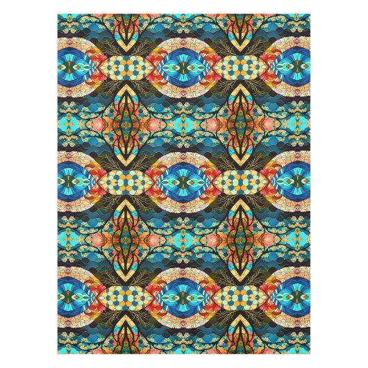 BOEST JAPANESE ART PATTERN TAFELKLEED (Voorkant)