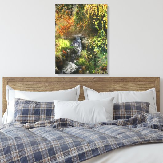 BOEST LITTLE MIDDLE RIVER CANVAS AFDRUK (Insitu (Slaapkamer))