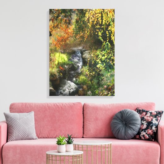 BOEST LITTLE MIDDLE RIVER CANVAS AFDRUK (Insitu (Woonkamer))