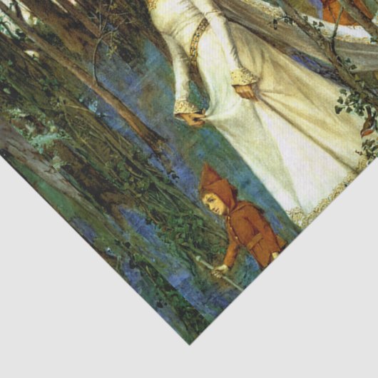 BOEST PRINCESS DWARVES KNIGHT FAIRYTALE FANTASY TISSUEPAPIER (Detail)