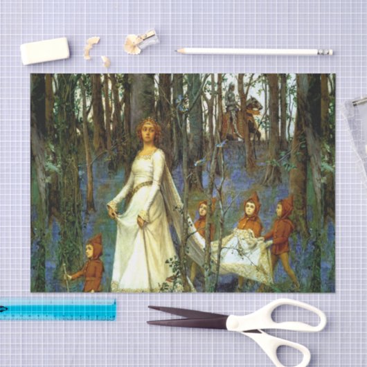 BOEST PRINCESS DWARVES KNIGHT FAIRYTALE FANTASY TISSUEPAPIER (Craft)