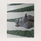 boeteboor vrouw legpuzzel (Verticaal)