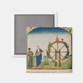 Boethius met het wiel Fortune Magneet (Voorkant / Achterkant)