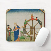 Boethius met het wiel van de Fortune Muismat (Met muis)
