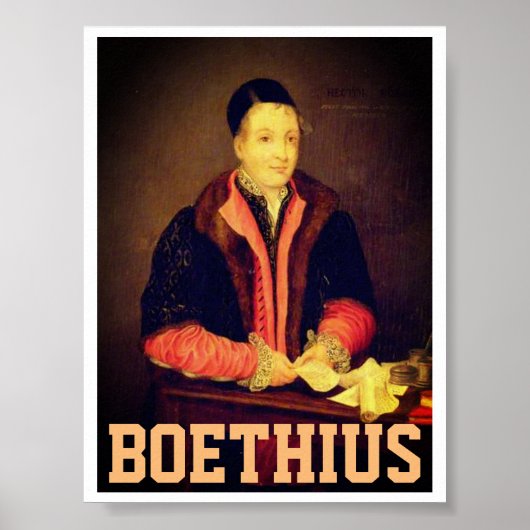 Boethius Poster (Voorkant)