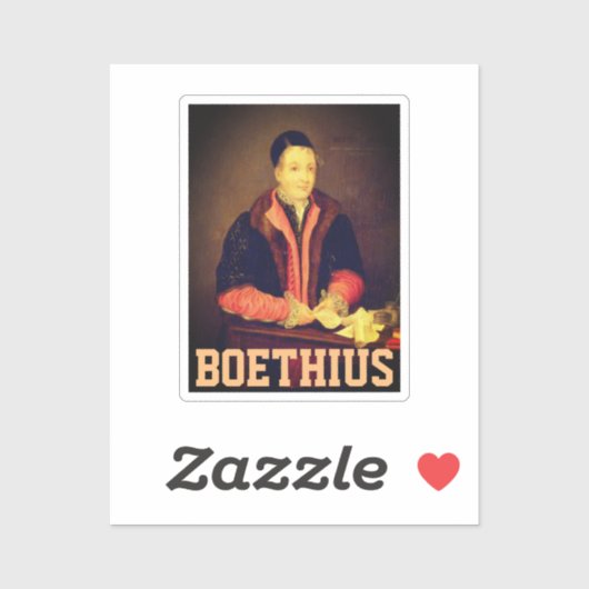 Boethius Sticker (Vel)