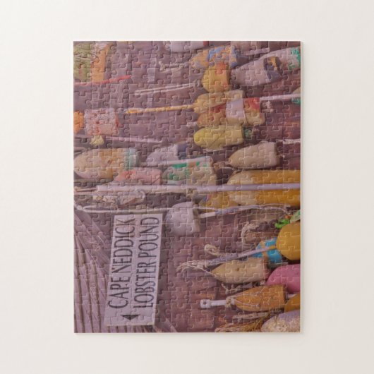 Boethouder met boeien legpuzzel (Verticaal)